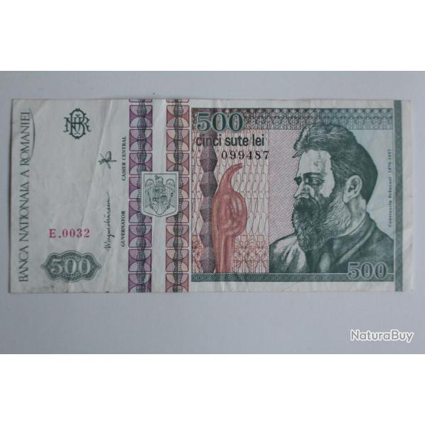 Billet 500 Lei Roumanie 1992 TTB