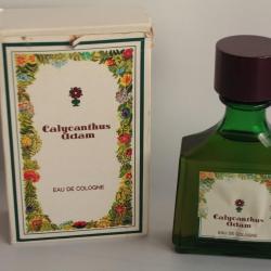 Ancien Flacon Eau de Cologne Calcunthus Adam 200 ml
