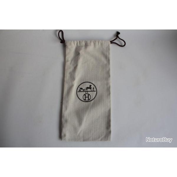 HERMES Sac � poussi�re Housse Dustbag 33 x 16 cm