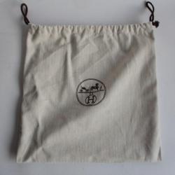 HERMES Sac &agrave; poussi&egrave;re Housse Dustbag 35 x 20 cm