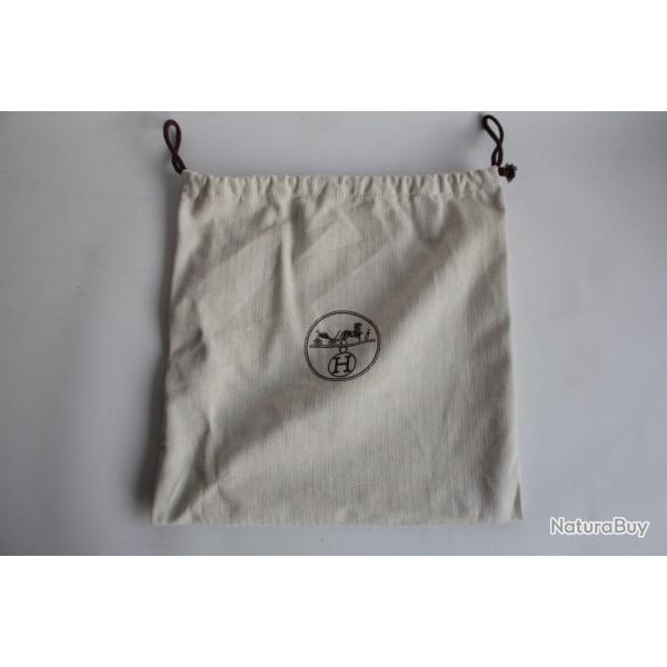 HERMES Sac � poussi�re Housse Dustbag 35 x 20 cm