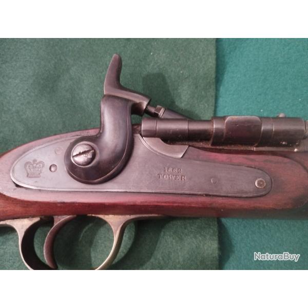 Mousqueton de Artilheur Enfield Snider � Tabati�re 1862