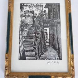 Gravure originale Aldo Patocchi