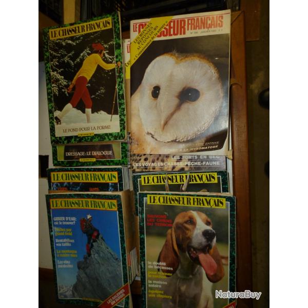 lot de revues "Chasseur Fran�ais :1980-1983