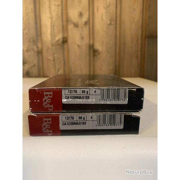 Lot 27 Cartouches Baschieri & Pellagri cal 12 76 Super magnum 56 gr pb 4