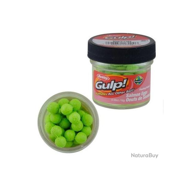 BERKLEY GULP SALMON EGGS - CHARTREUSE