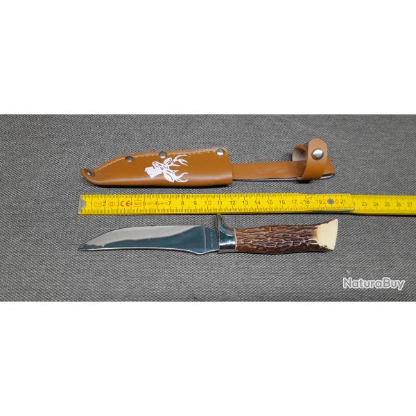 couteaux camping, scout - �tui et manche cerf