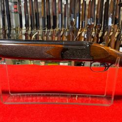 FUSIL SUPERPOS&Eacute; : FRANCHI, CAL : 12/70, BON ETAT, &Eacute;JECTEURS, MONO D&Eacute;TENTE S&Eacute;LECTIVE, CANONS 71 cm.