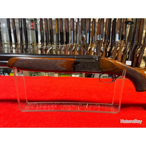 FUSIL SUPERPOS� : FRANCHI, CAL : 12/70, BON ETAT, �JECTEURS, MONO D�TENTE S�LECTIVE, CANONS 71 cm.