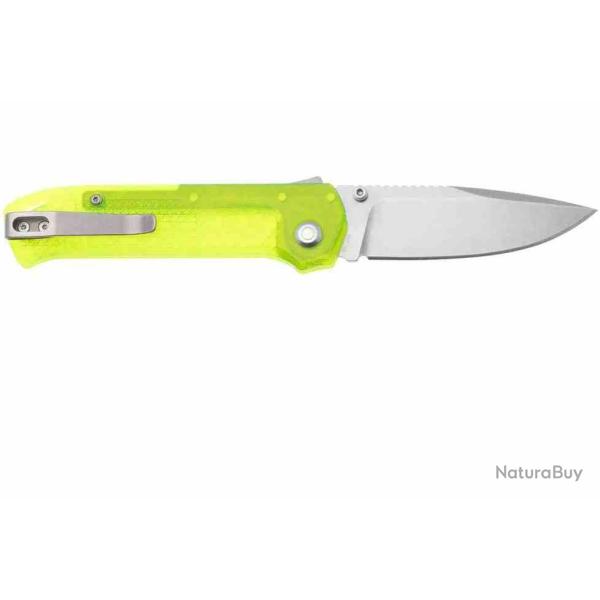 Couteau Flytanium Arcade Lite Lame Acier AUS-10A SW Manche Polycarbonate Green Shark Lock FLY1395GS