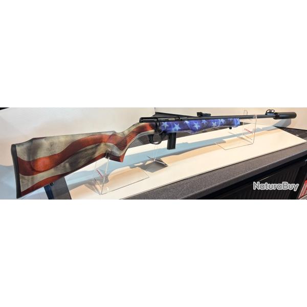 PACK CARABINE ROSSI 22LR SYNTHETIQUE USA + SILENCIEUX A-TEC WAVE