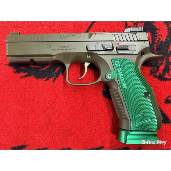 CZ shadow 2 OR CRKT Green 9 mm occasion