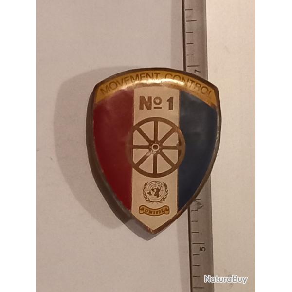 Insigne movement control n�1 (UNIFIL) - couleurs invers�es