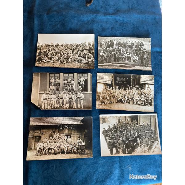 Lot de cartes postales militaires WW2