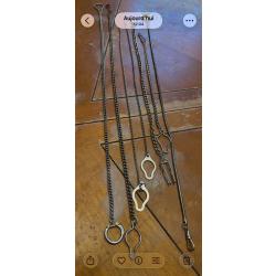 Belles cha&icirc;nes de montres &agrave; gousset