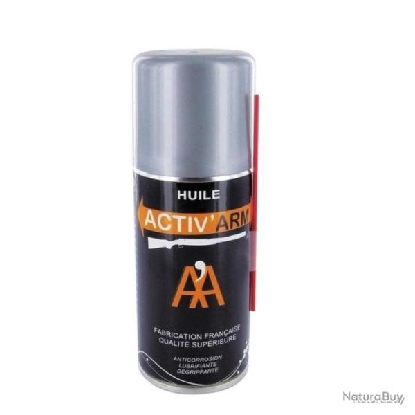 Bombe d'huile FUZYON ACTIV'ARM 150Ml