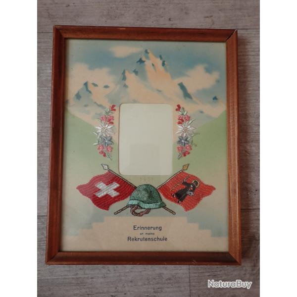 Tableau souvenir conscription, �cole de recrutement suisse