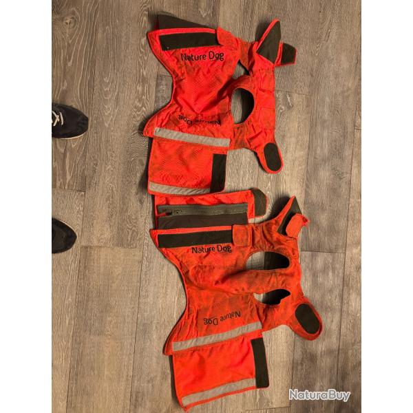 2 Gilets de protection NATUREDOG LF
