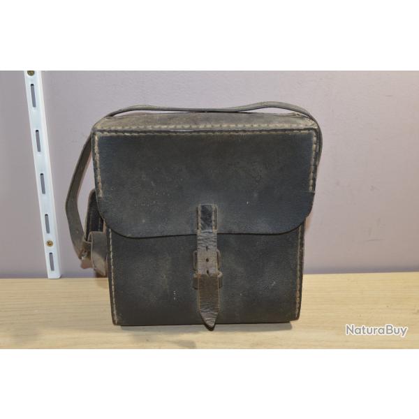 Sacoche de transmission Militaire carton compresser T�l�graphiste 1940 Luft
