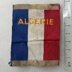 FRANCE Insigne tissu UT  ALGERIE Unit&eacute;s Territoriale AFN Police Garde Commando 1960. (9bis)