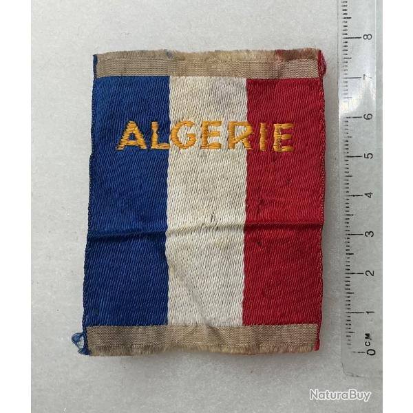 FRANCE Insigne tissu UT  ALGERIE Unit�s Territoriale AFN Police Garde Commando 1960. (9bis)