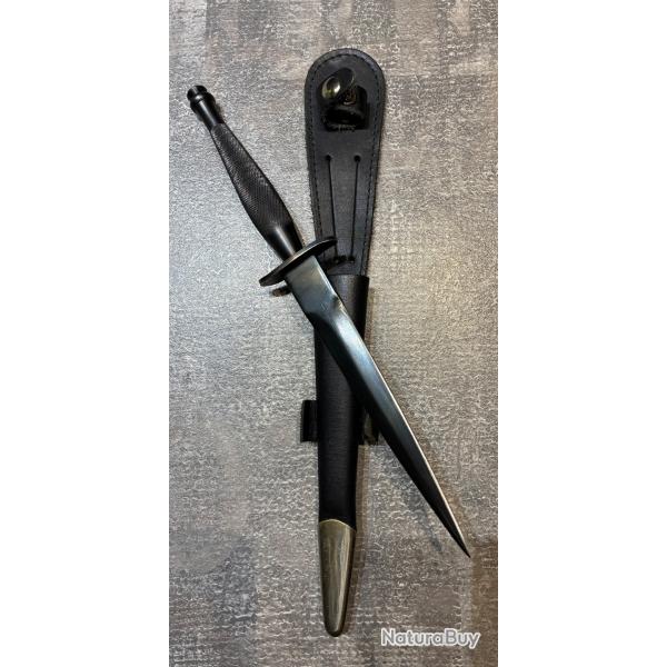 Dague commando Anglais Nowill & Sons Fairbairn Sykes couteau poignard SAS