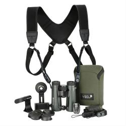 Jumelles Veo HD IV 10x42 + harnais + kit digiscopie