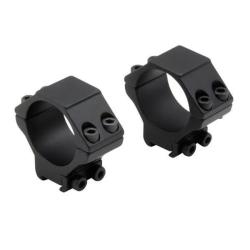 Collier pour lunette en alu Fuzyon 30 mm - Bas - Rail 11 mm