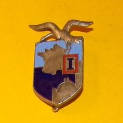 1&deg; Corps d'Arm&eacute;e, &eacute;mail , FABRICANT DRAGO PARIS  ,  HOMOLOGATION SANS , BON ETAT VOIR PHOTOS .  POUR