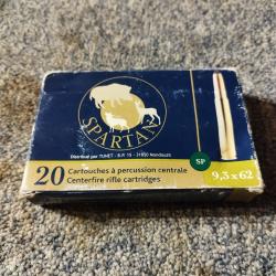 Spartan 9,3x62 285gr