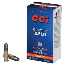 Balles 22 LR CCI Quiet-22
