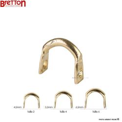 Etrier BRETTON Dor&eacute; x100 taille 6