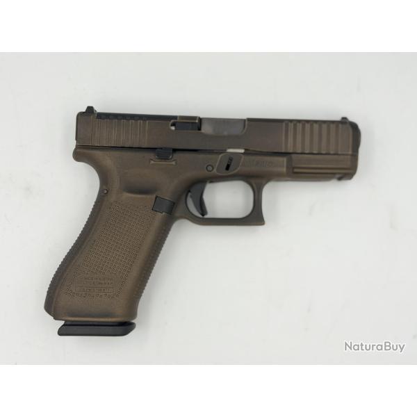 Glock 45 Gen5 MOS CUSTOM APOCALYPSE BRONZE Cal 9x19
