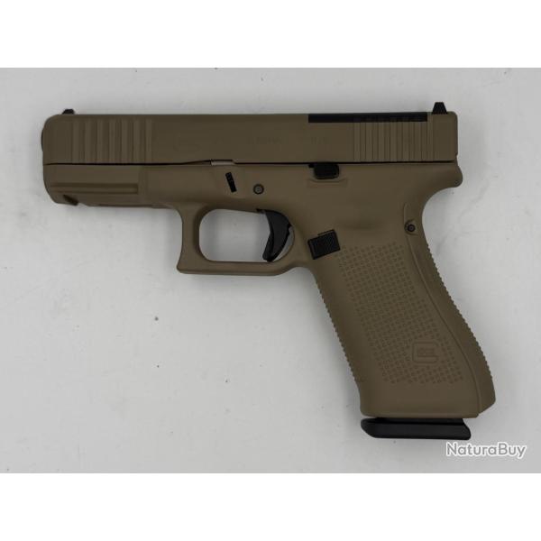 Glock 45 Gen5 MOS CUSTOM COYOTE TAN Cal 9x19