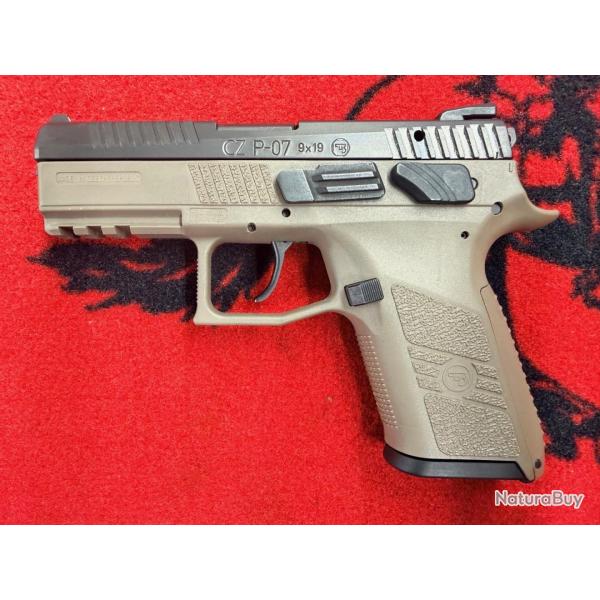 CZ P-07 FLAT DARK 9 mm occasion