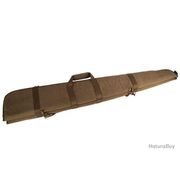 Fourreau double Januel pour fusil 130 cm avec poche marron