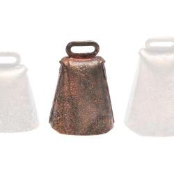 Sonnaillon Januel en m&eacute;tal laitonn&eacute; - 45 mm