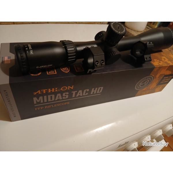LUNETTE ATHLON MIDAS TAC HD 6-24X50 r�ticule APRS2 FFP MIL