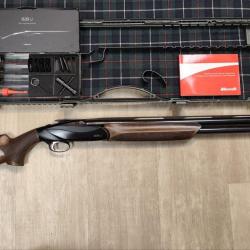 Fusil superpos&eacute; BENELLI mod&egrave;le 828 U - Cal. 12/76 - 71 cm - Chokes interchangeables (Occasion)