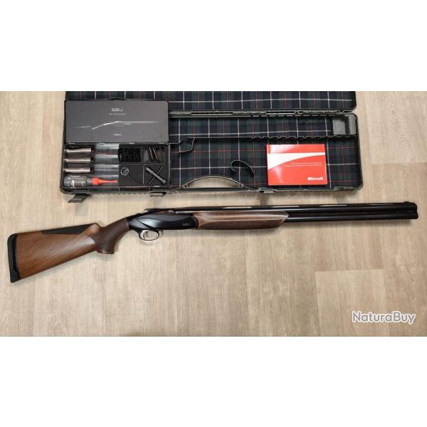 Fusil superpos� BENELLI mod�le 828 U - Cal. 12/76 - 71 cm - Chokes interchangeables (Occasion)