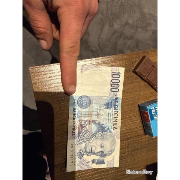 Billet collection lire italien