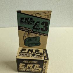 Kit de 3 rallonges de chargeur +2 STRIKE INDUSTRIES pour GLOCK 43