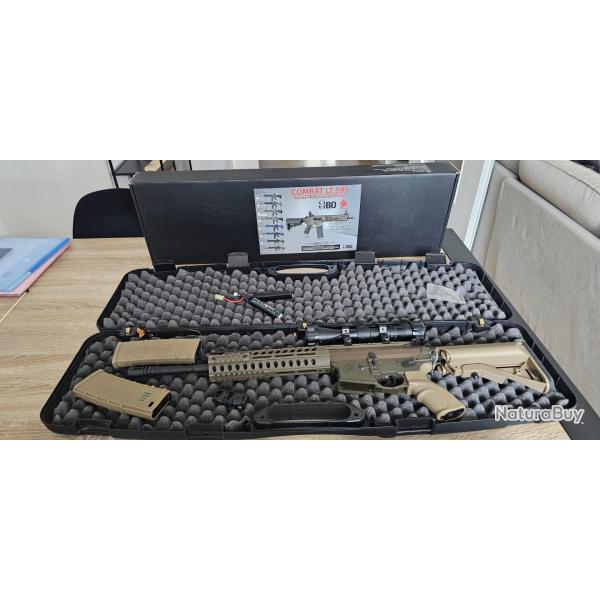 Pack Complet BO Dynamics Combat LT.595 carabine - Tan