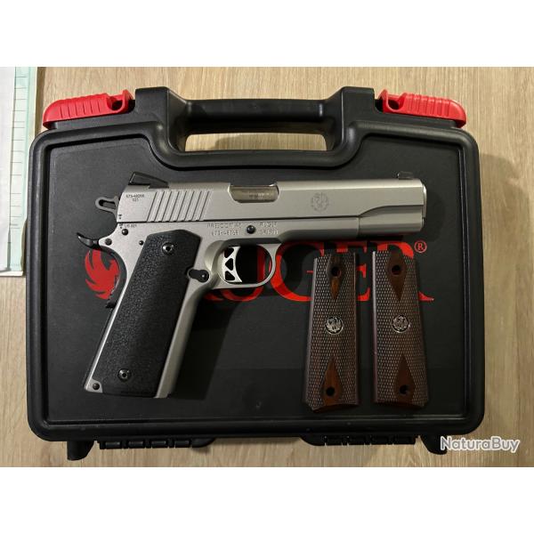 Ruger SR1911 45 ACP parfait �tat + accessoires