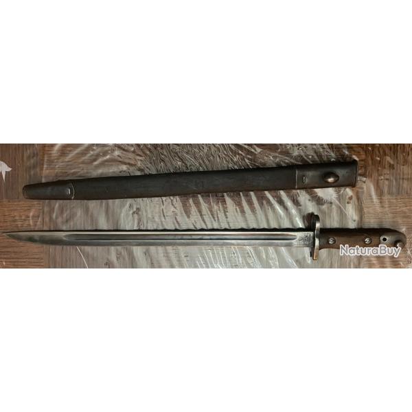 Baionnette anglaise Enfield mod�le 1907 Wilkinson en bon �tat