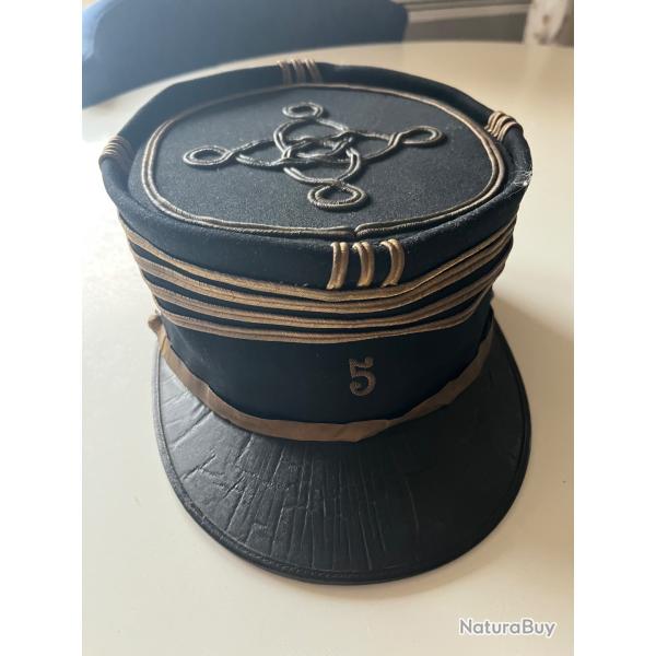 Kepi commandant 5me G�nie - militaria - ww1