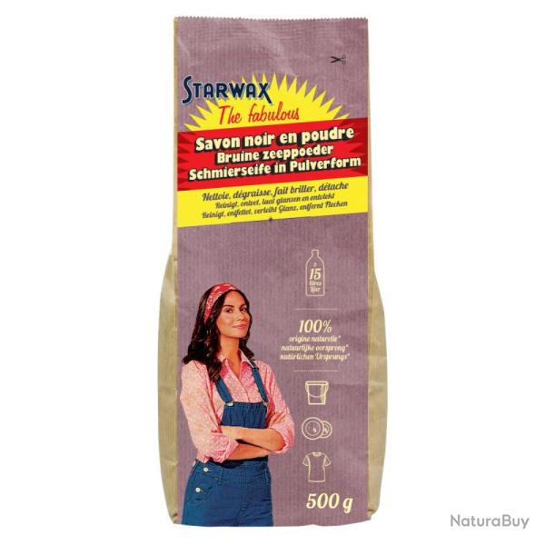 SAVON NOIR EN POUDRE 500G - STARWAX THE FABULOUS