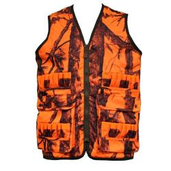 GILET REVERSIBLE BILLEBAUDE 2 BLAZE - S - PERCUSSION