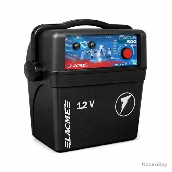 �lectrificateur Autonome Secur 500 5J - Performance 12V 15kV - LACME