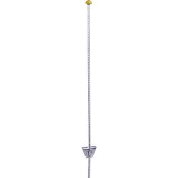 25 piquets flexibles ovales isolateurs 1,05m - Acier flexible - CHAPRON LEMENAGER
